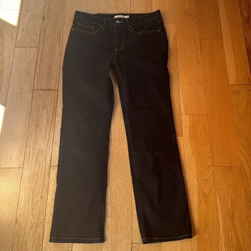 Levi’s 314 Shaping Straight Jean in midnight blue, Size 30 - Picture 4 of 10